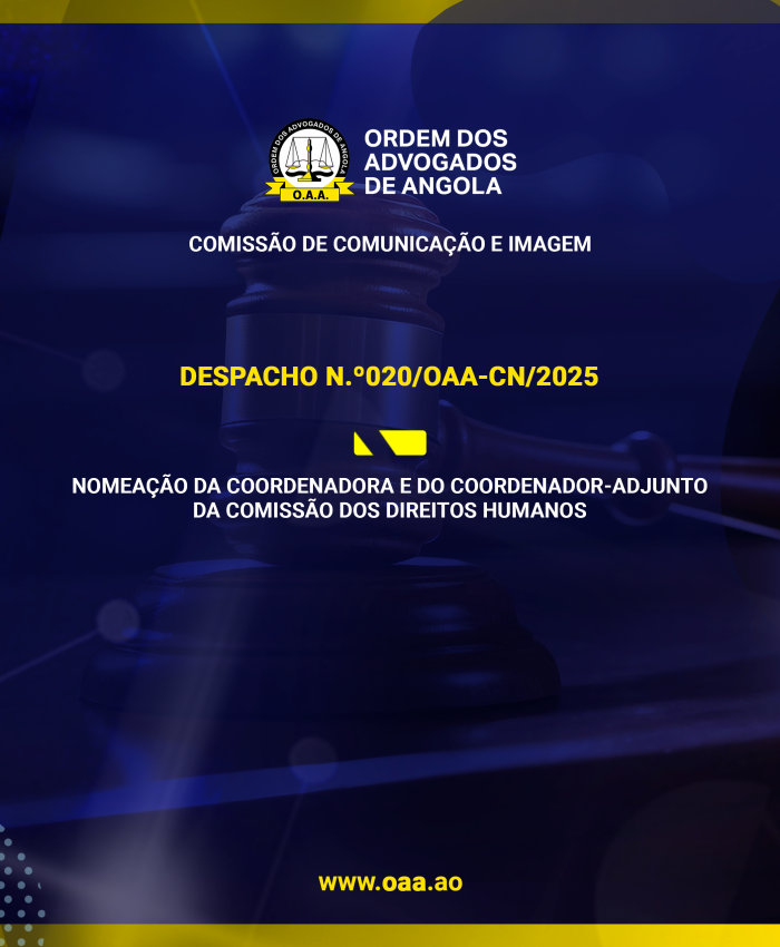 NOMEAÇÃO DA COORDENADORA E DO COORDENADOR-ADJUNTO DA COMISSÃO DE DIREITOS HUMANOS