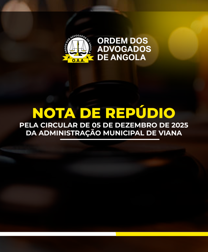 NOTA DE REPÚDIO – PELA CIRCULAR DE 05 DE DEZEMBRO DE 2025 DA ADMINISTRAÇÃO MUNICIPAL DE VIANA