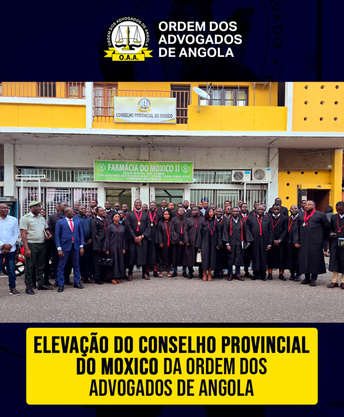 ELEVAÇÃO DELEGAÇÃO PROVINCIAL DO MOXICO