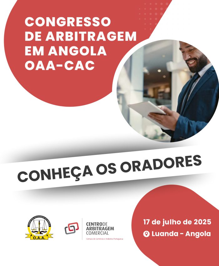 CONGRESSO DE ARBITRAGEM EM ANGOLA O.A.A.-CAC 2025