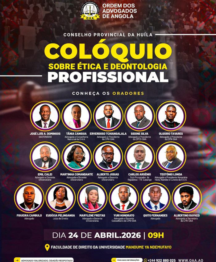 COLÓQUIO – HUÍLA 2026