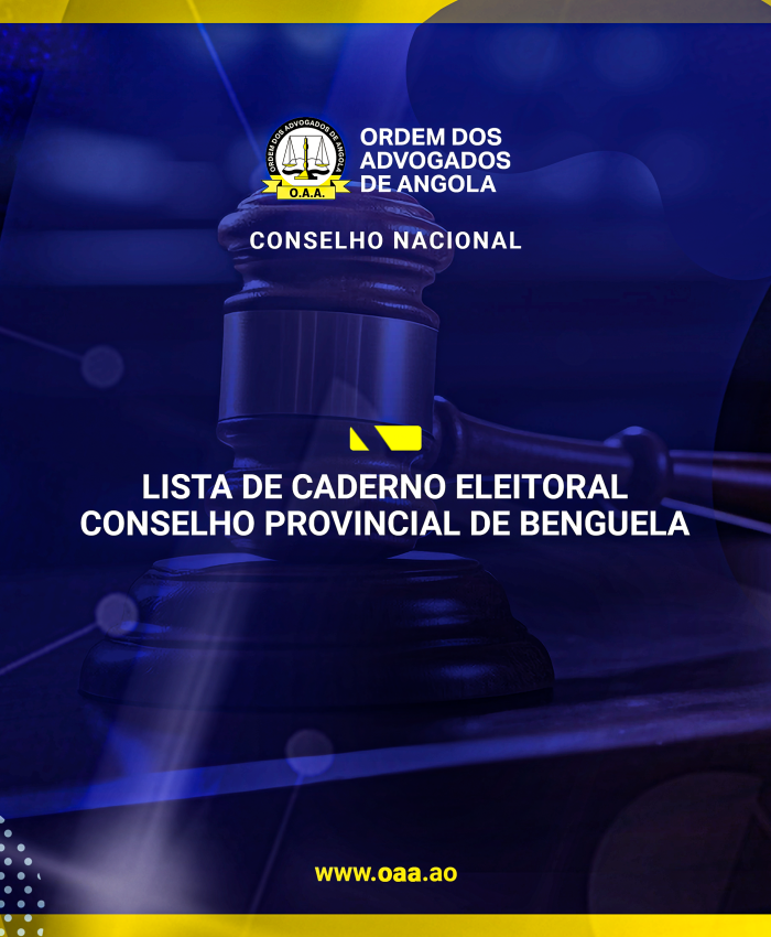 CADERNO ELEITORAL DEFINITIVO – CP LUNDA SUL