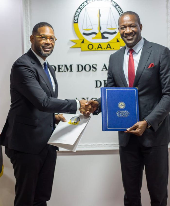 ORDEM DOS ADVOGADOS DE ANGOLA (O.A.A.) E A COMISSÃO DO MERCADO DE CAPITAIS (CMC) CELEBRAM PROTOCOLO DE COOPERAÇÃO