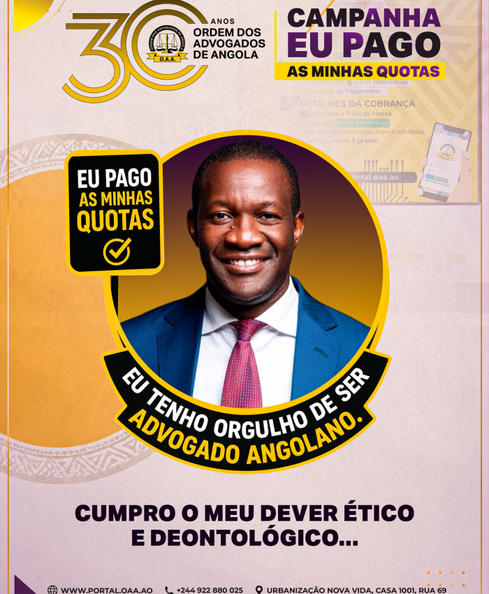 CAMPANHA – EU PAGO AS MINHAS QUOTAS