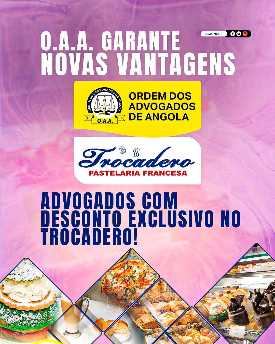 O.A.A GARANTE NOVAS VANTAGENS: ADVOGADOS COM DESCONTO EXCLUSIVO NO TROCADERO