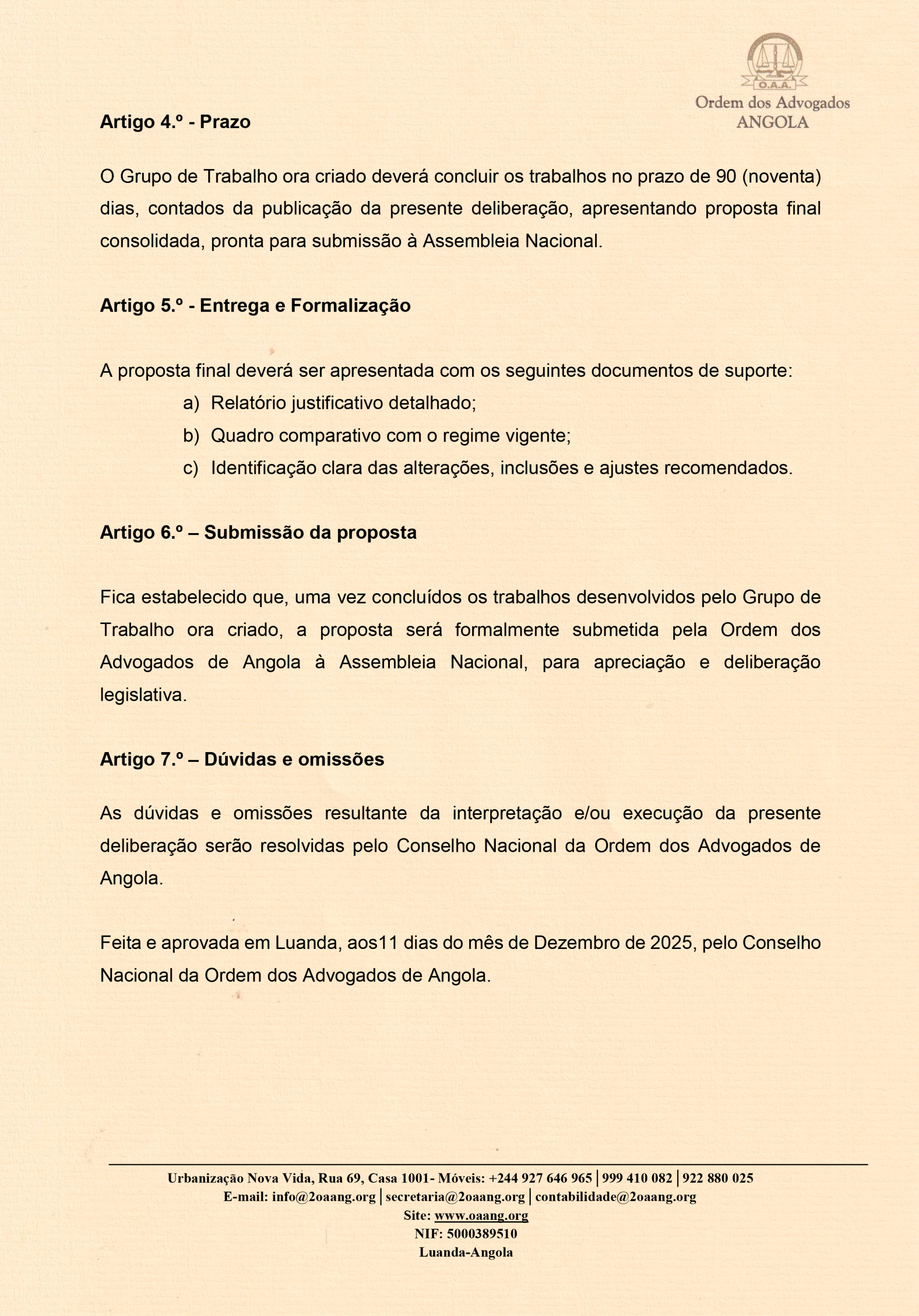 DELIBERAÇÃO - CRIAÇÃO DE GRUPO DE TRABALHO PARA REFORMA DA LEI DA ADVOCACIA---2025.--3