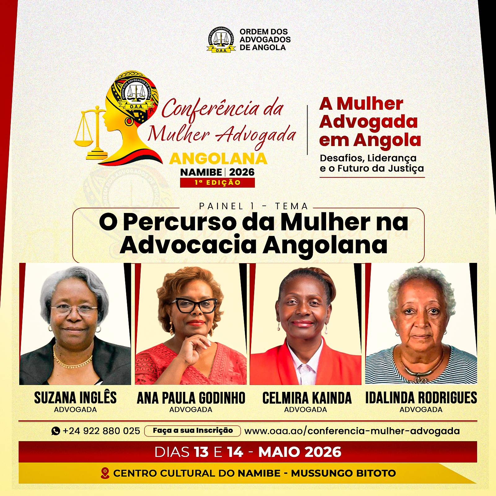 CONFERENCIA DA MULHER FLYER - PAINEL 1