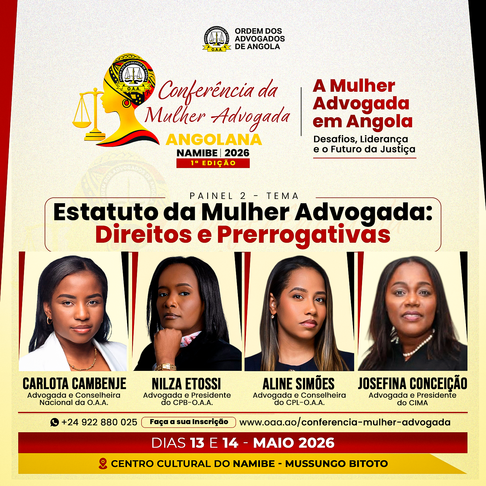 CONFERENCIA DA MULHER FLYER - PAINEL 2