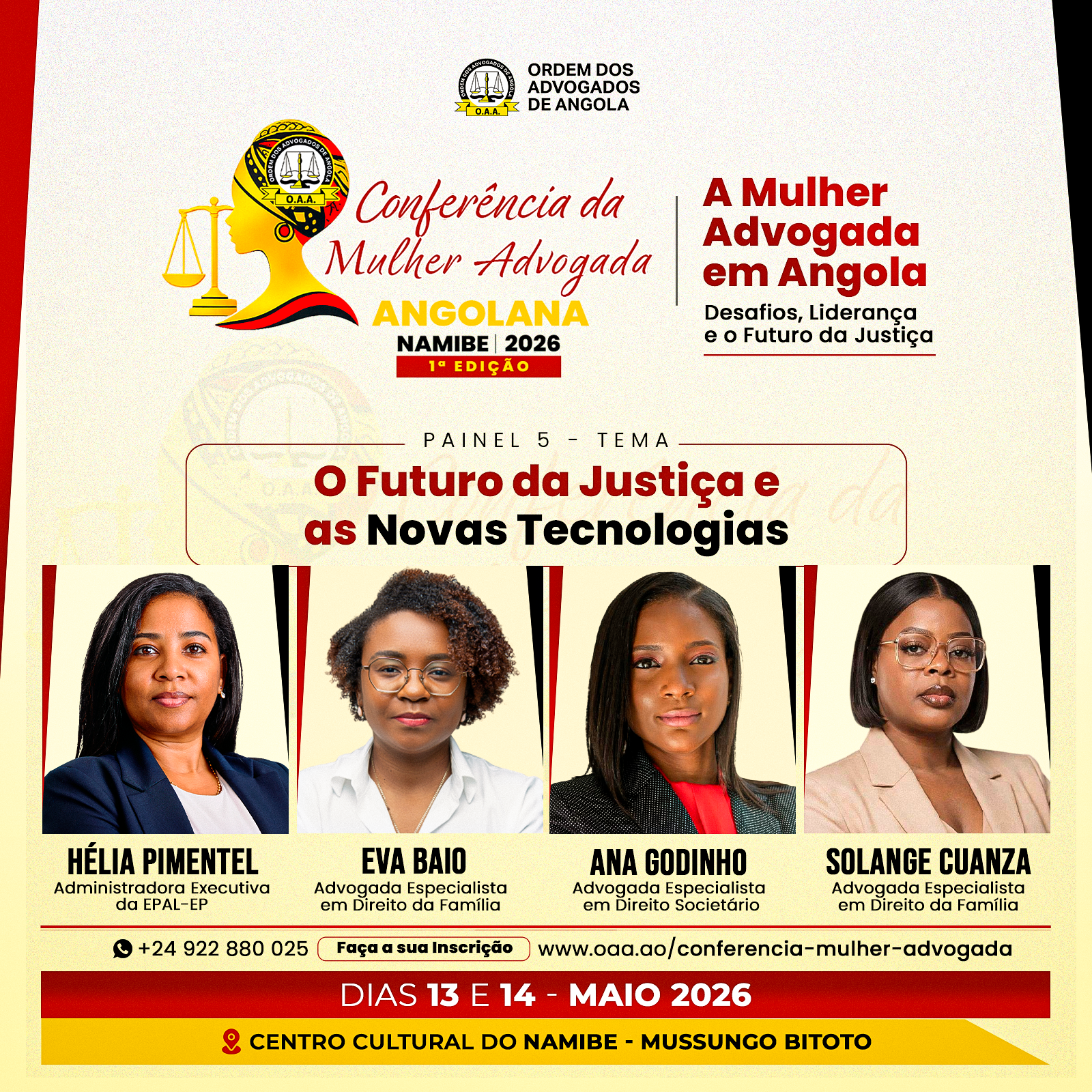 CONFERENCIA DA MULHER FLYER - PAINEL 5