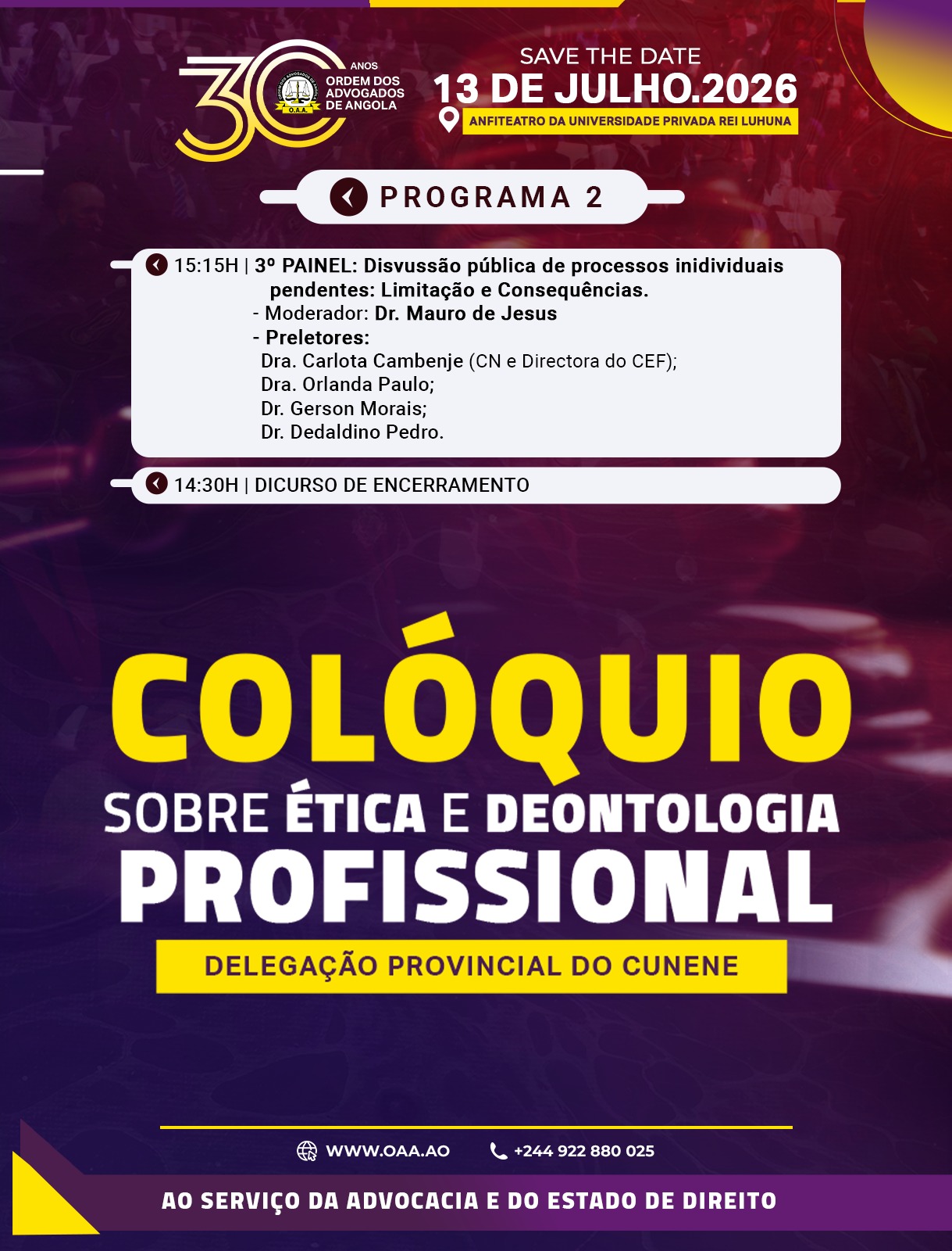 Programa Colóquio Cunene 2026 (2)