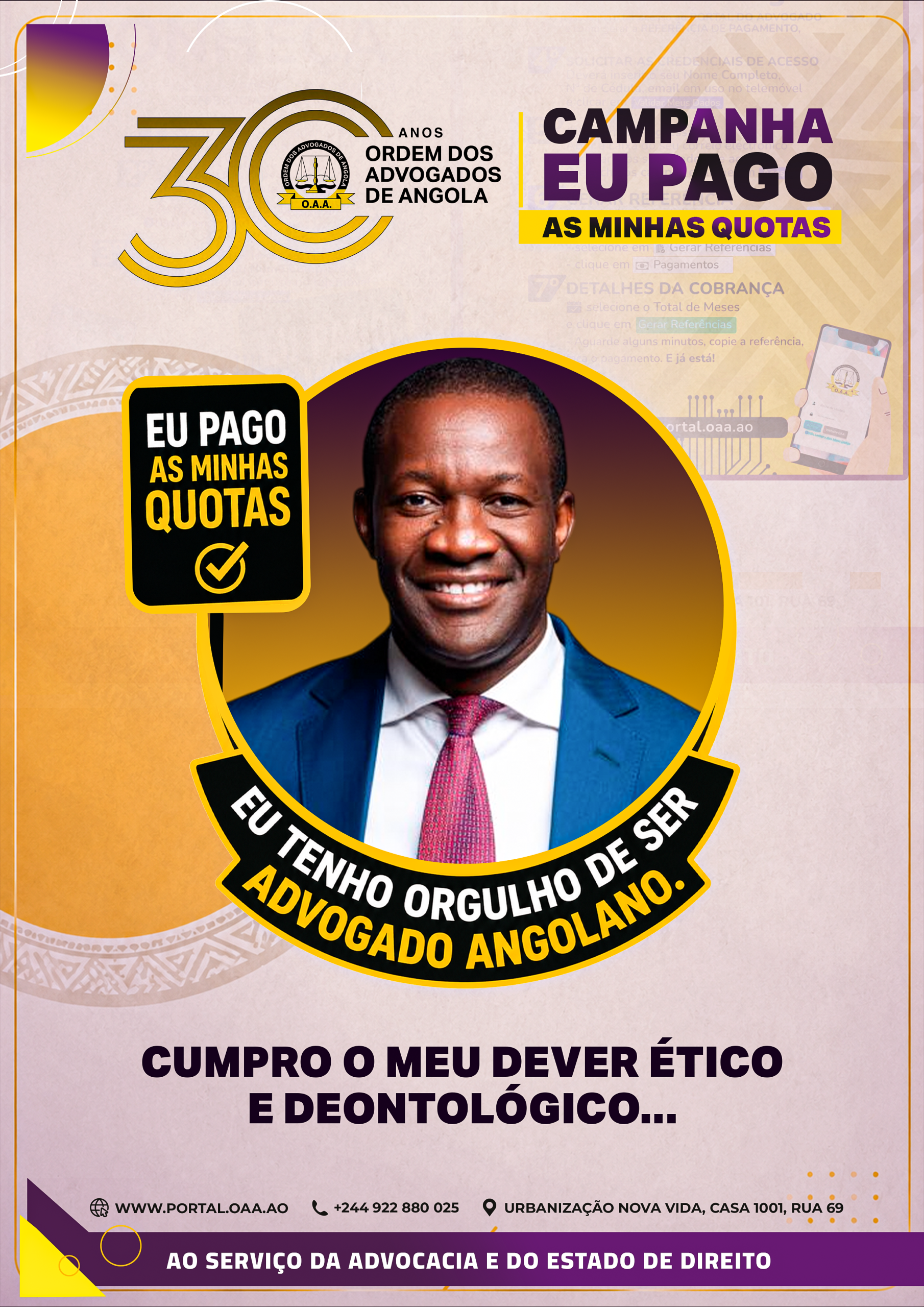 CAMPANHA – EU PAGO AS MINHAS QUOTAS