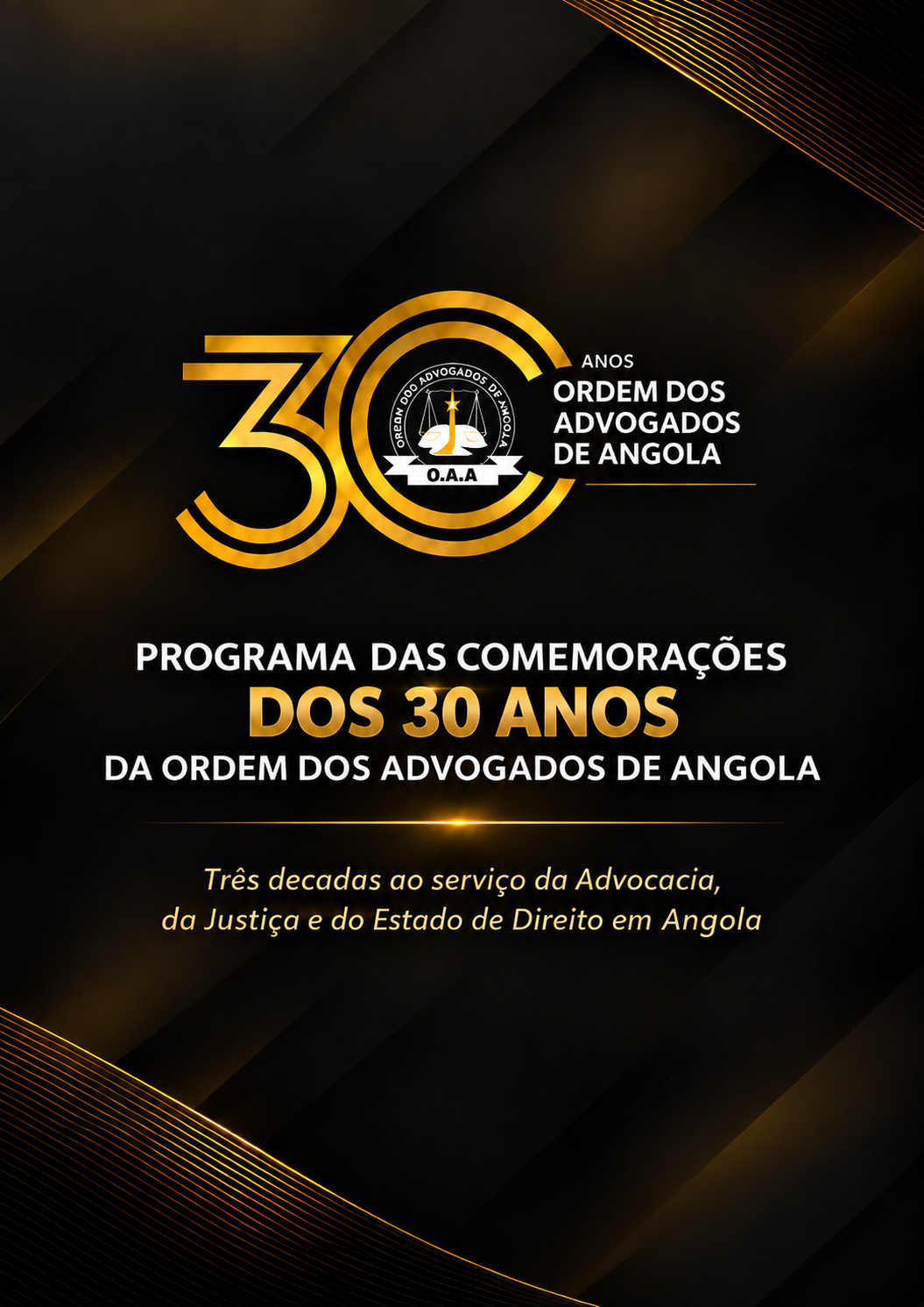 PROGRAMA OFICIAL – COMEMORAÇÕES 30 Anos OAA