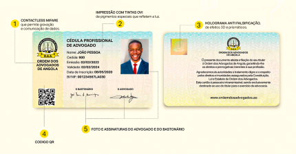 Símbolos – Ordem dos Advogados de Angola